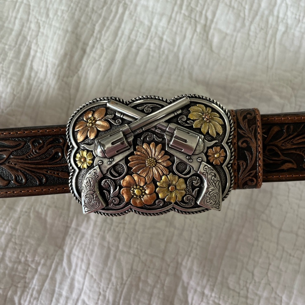 Tony Lama Leather Belt